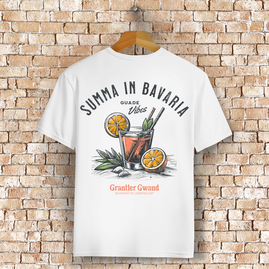 Bayerisches T-Shirt Unisex - Summa in Bavaria - Grantler Gwand