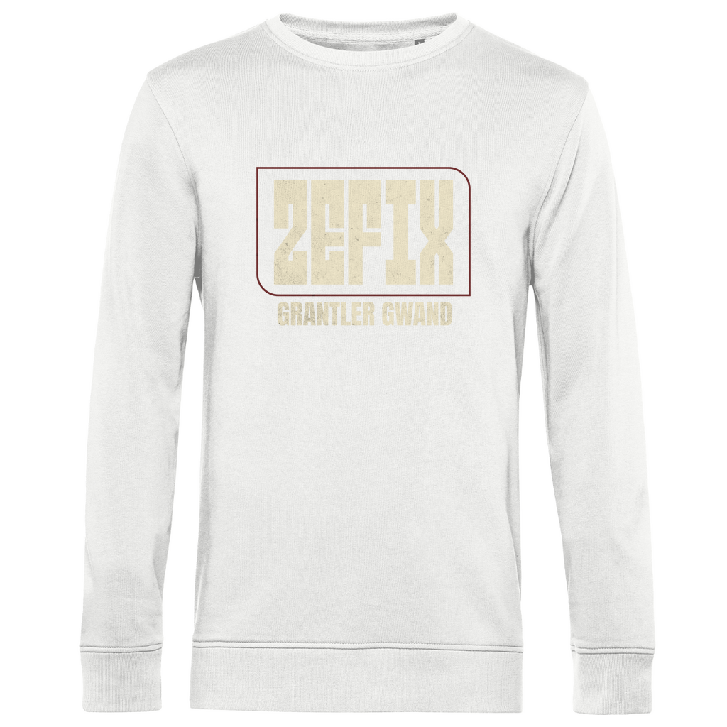 bayerisches Herren Premium Bio Sweatshirt Zefix - Gold - Grantler Gwand