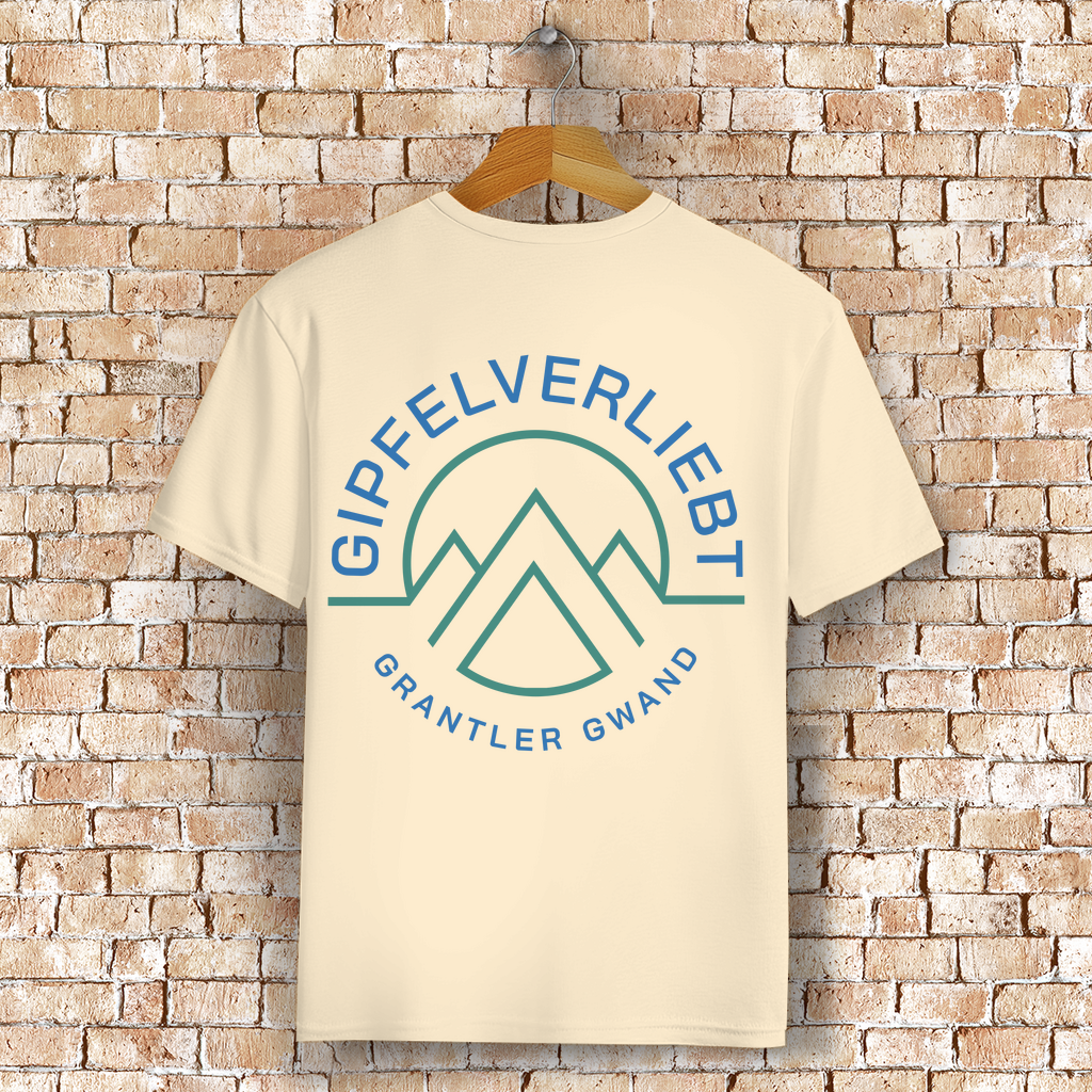 Bayerisches T-Shirt Unisex - Gipfelverliebt - Grantler Gwand