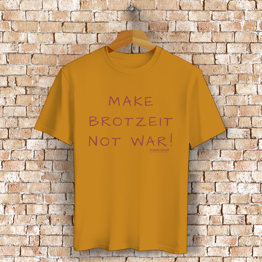 Bayerisches T-Shirt Unisex -  Make Brotzeit - Grantler Gwand