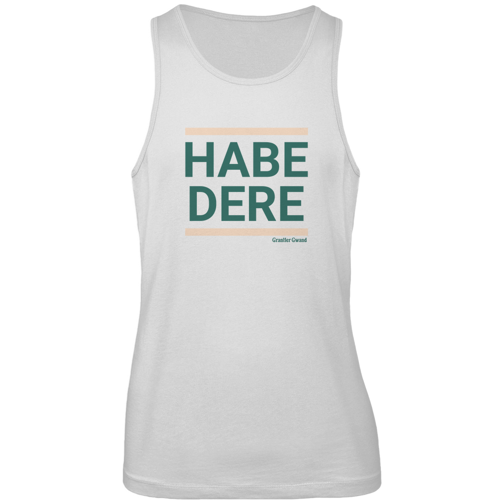 Bayerisches Herren Premium Tank Top Habe dere - grün/beige - Grantler Gwand