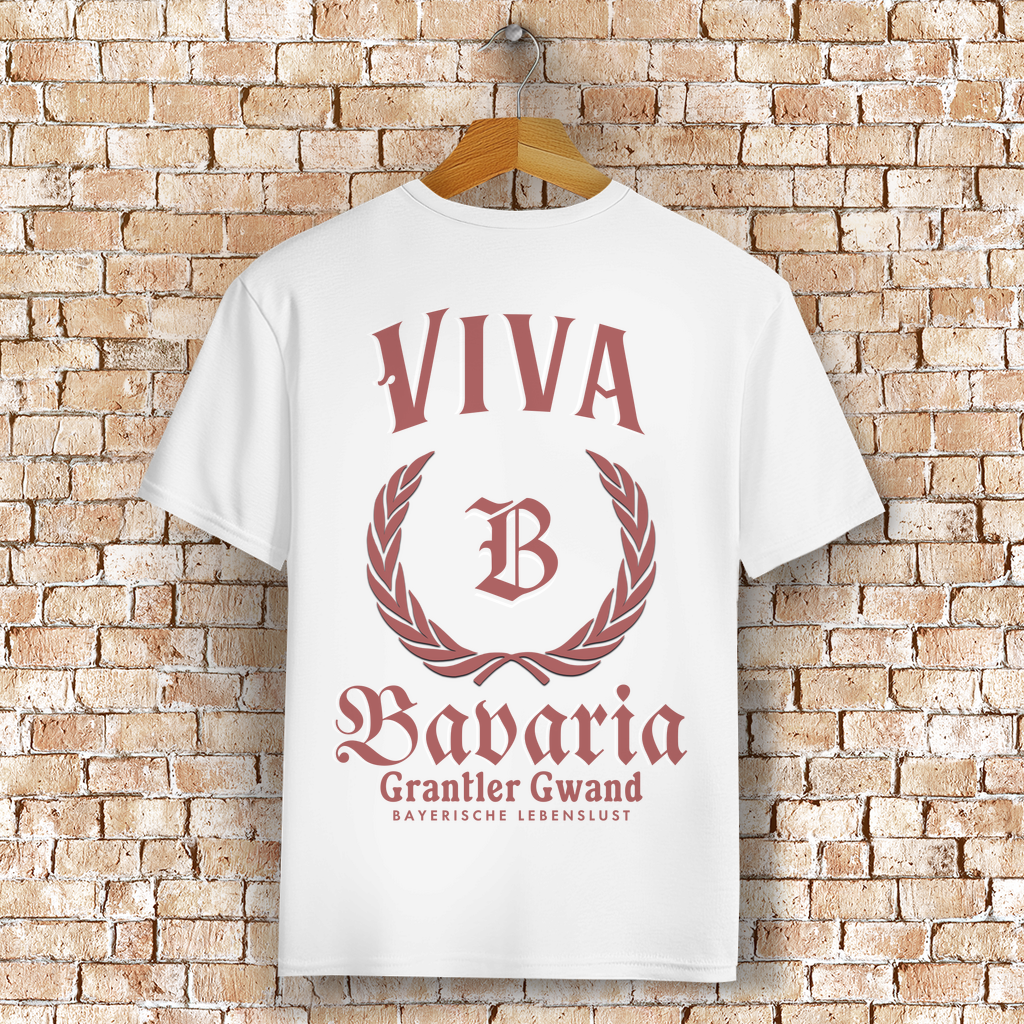 Bayerisches T-Shirt Unisex - Viva Bavaria - Grantler Gwand