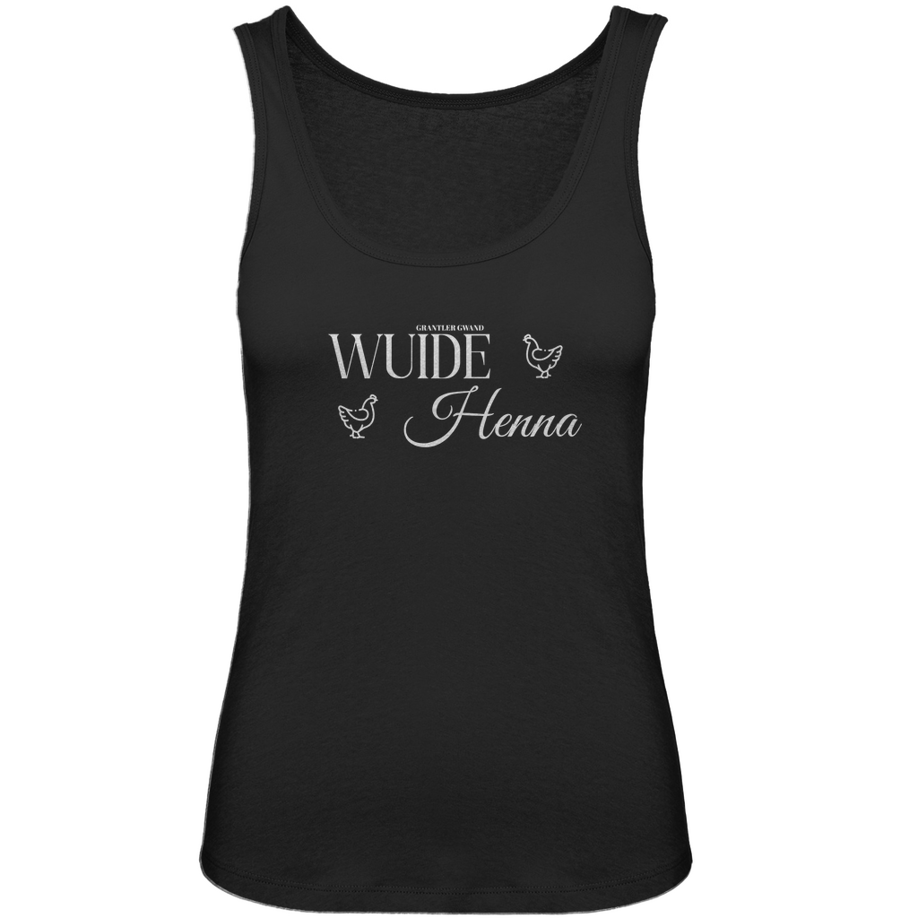 Bayerisches Damen Premium Organic Tank Top Wuide Henna - weiß - Grantler Gwand
