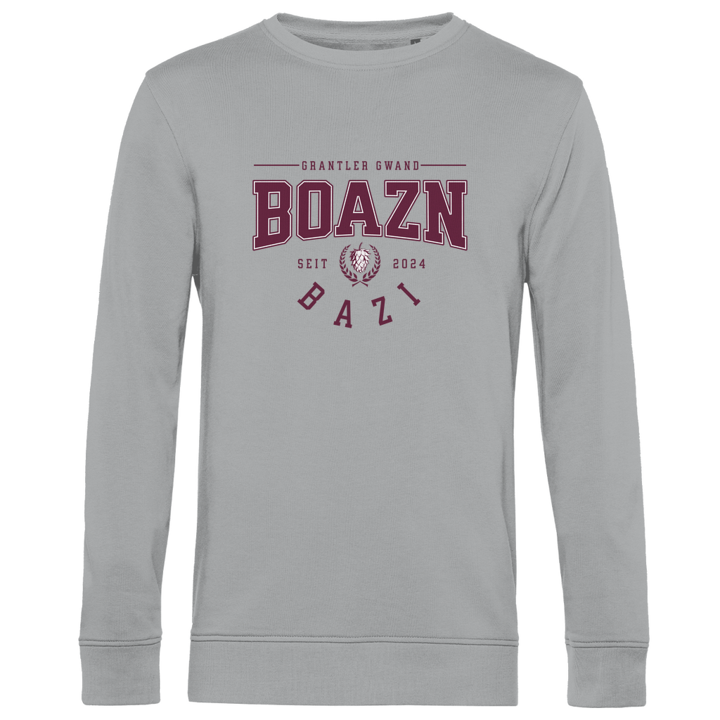 Bayerisches Herren Premium Bio Sweatshirt Boazn Bazi - rot - Grantler Gwand
