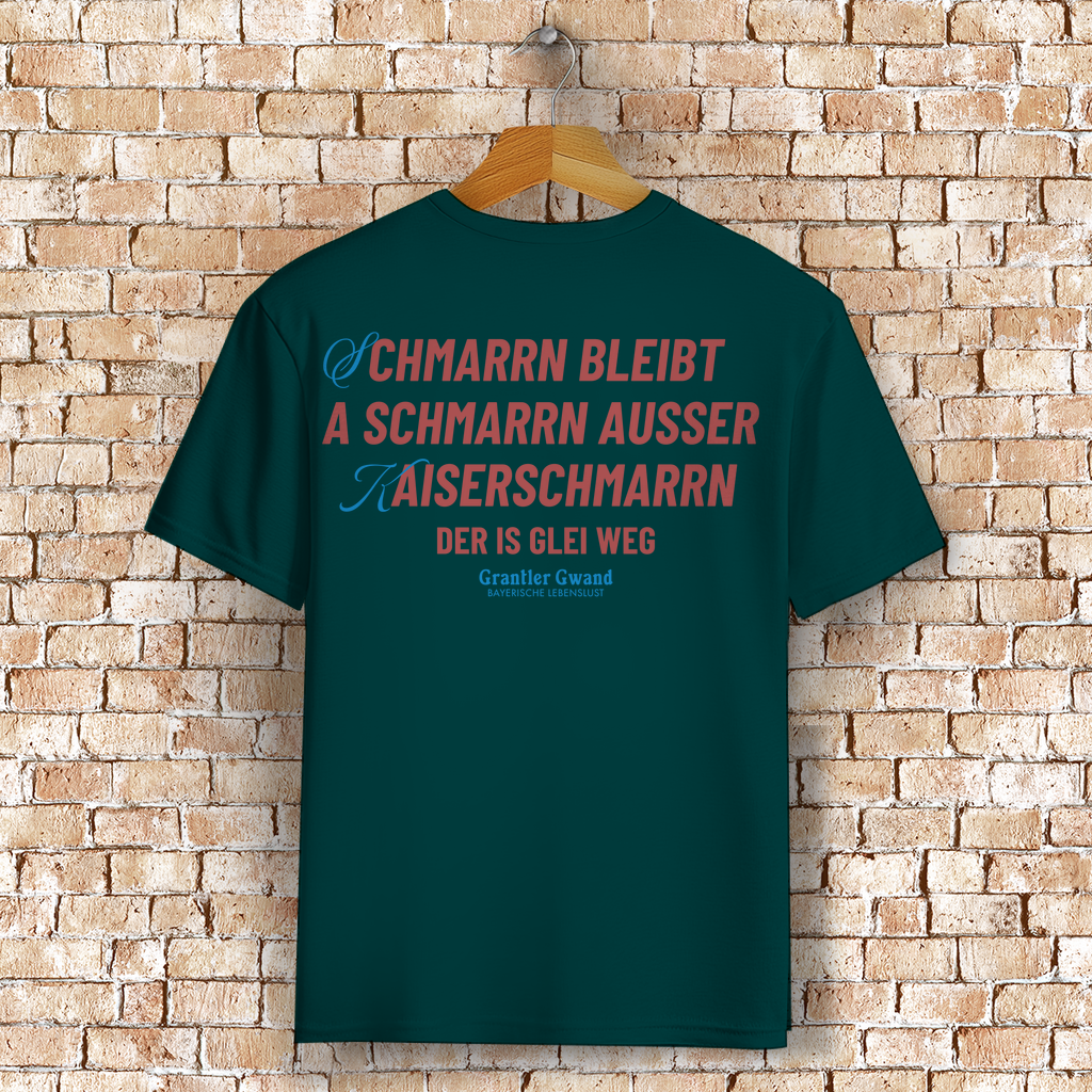 Bayerisches T-Shirt Unisex - Schmarrn bleibt Schmarrn - Grantler Gwand