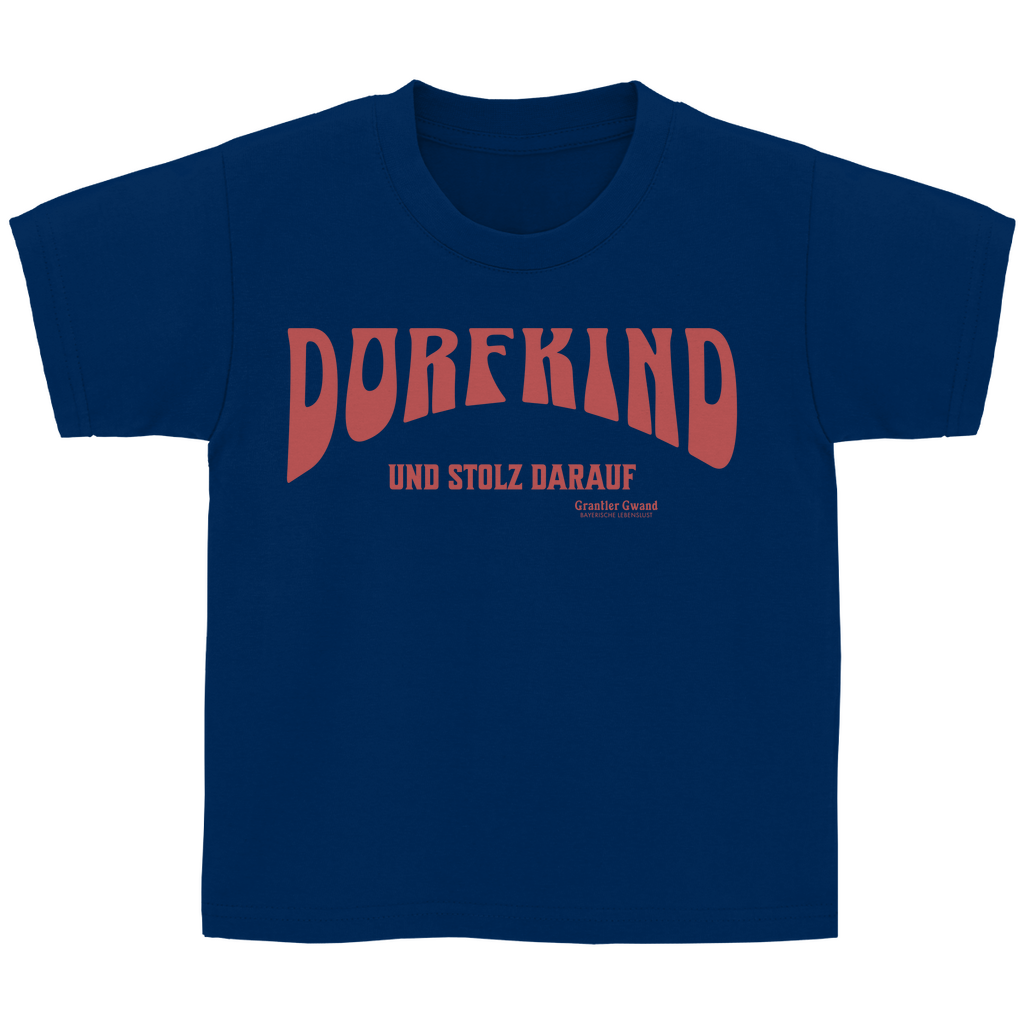 Bayerisches Kinder T-Shirt - Dorfkind - Grantler Gwand
