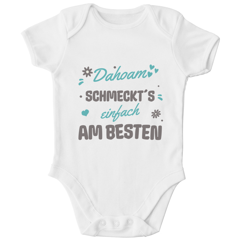 Bayerischer Baby Bio Body Dahoam schmeckts einfach am Besten - Grantler Gwand
