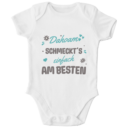 Bayerischer Baby Bio Body Dahoam schmeckts einfach am Besten - Grantler Gwand