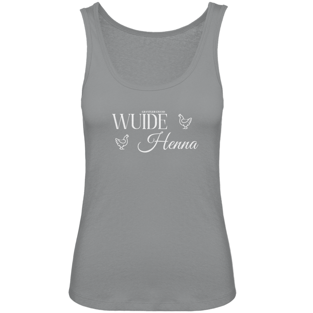 Bayerisches Damen Premium Organic Tank Top Wuide Henna - weiß - Grantler Gwand