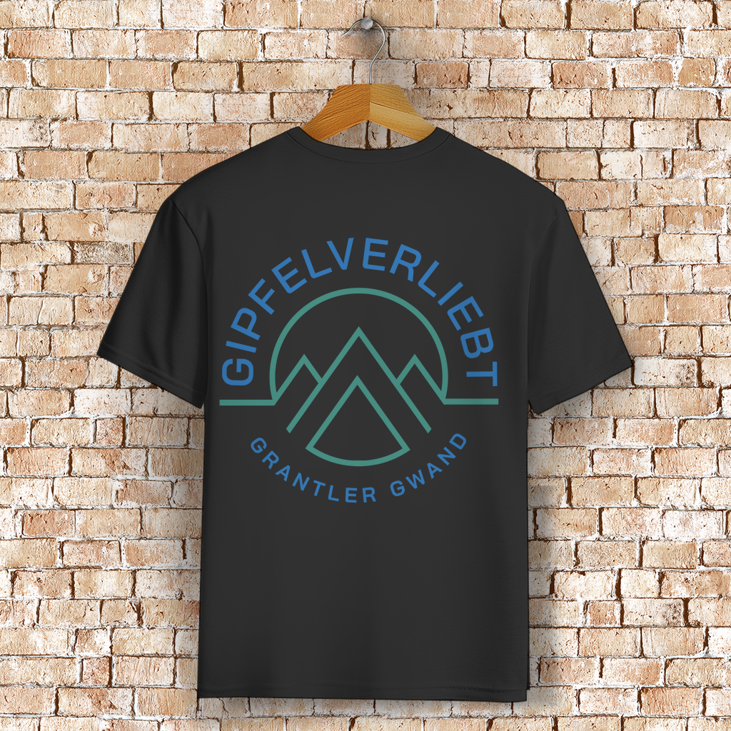 Bayerisches T-Shirt Unisex - Gipfelverliebt - Grantler Gwand