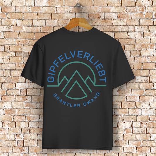 Bayerisches T-Shirt Unisex - Gipfelverliebt - Grantler Gwand