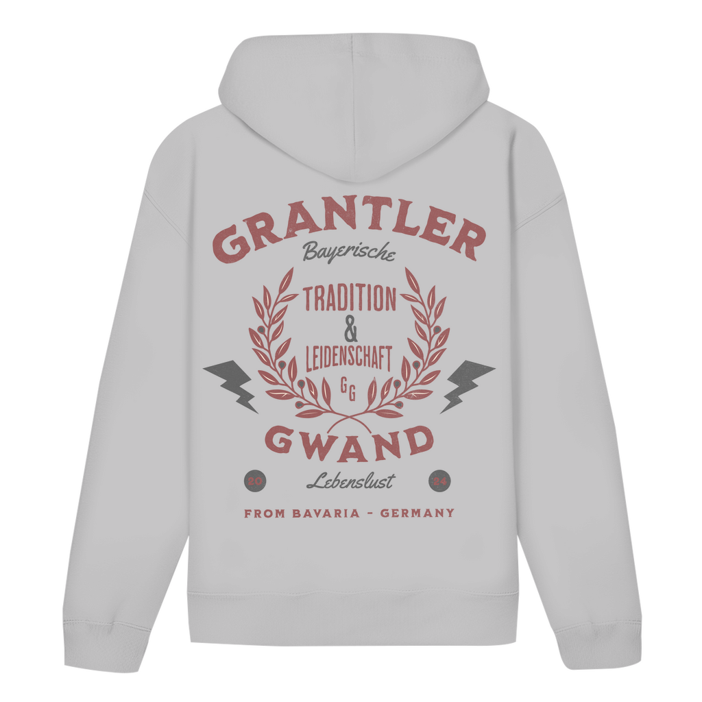 Bayerischer Hoodie Unisex - Tradition & Leidenschaft Rot - Grantler Gwand