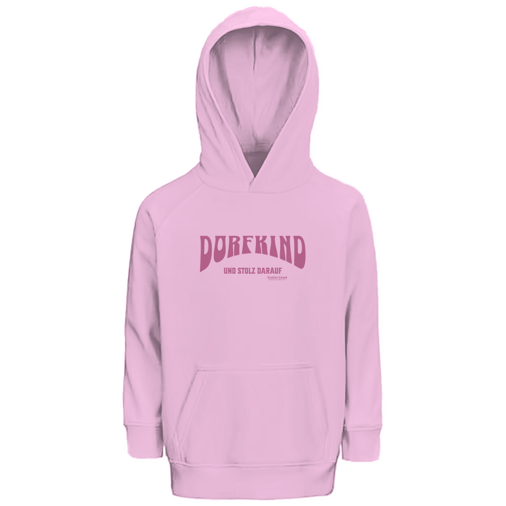 Bayerischer Kinder Premium Bio Hoodie - Dorfkind - Grantler Gwand