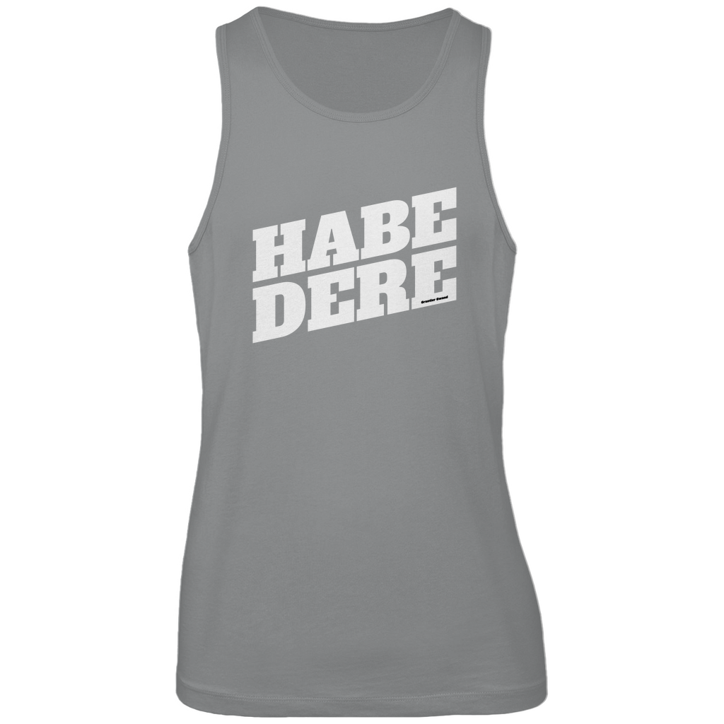Bayerische Herren Premium Tank Top Habe dere - weiß - Grantler Gwand