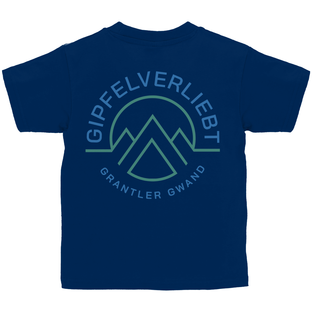 Bayerisches Kinder T-Shirt - Gipfelverliebt - Grantler Gwand