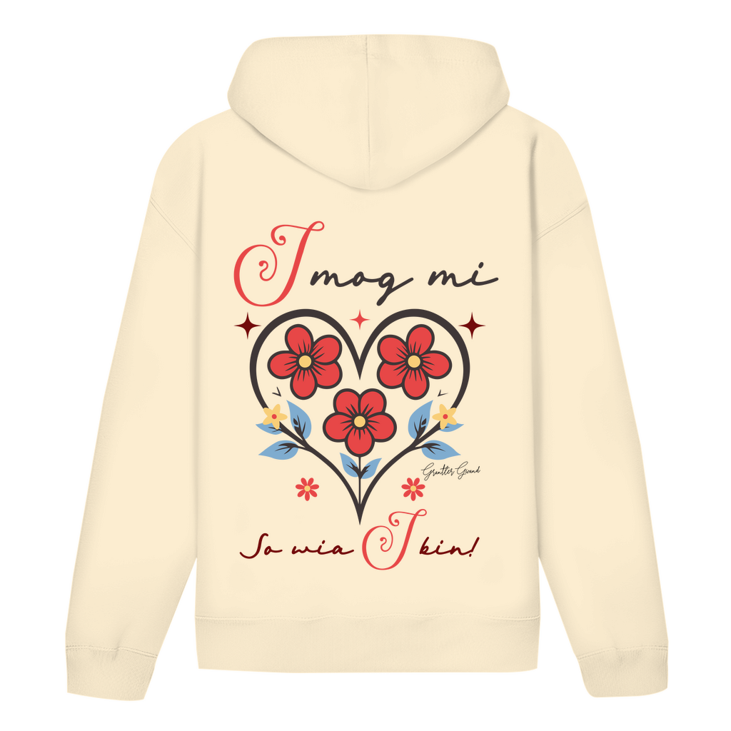 Bayerischer Damen Hoodie - I mog mi - Grantler Gwand
