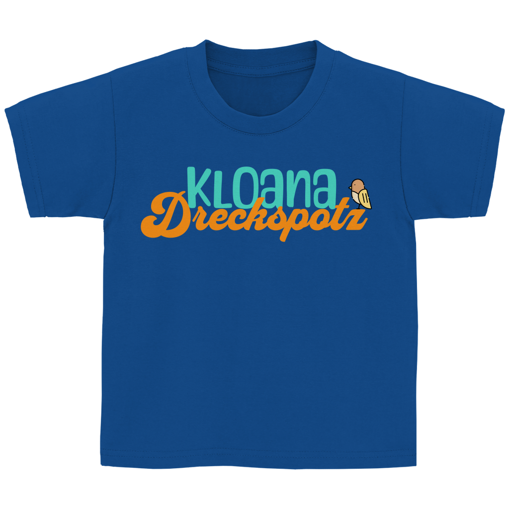 Bayerisches Kinder T-Shirt - kloana Dreckspotz - Grantler Gwand