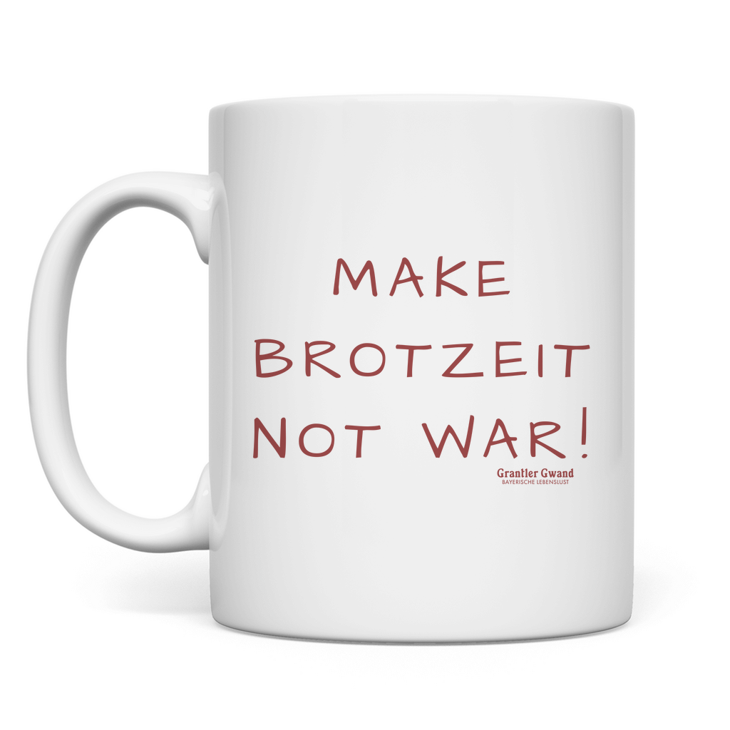 Tasse Bayerisches T-Shirt Unisex -  Make Brotzeit - Grantler Gwand