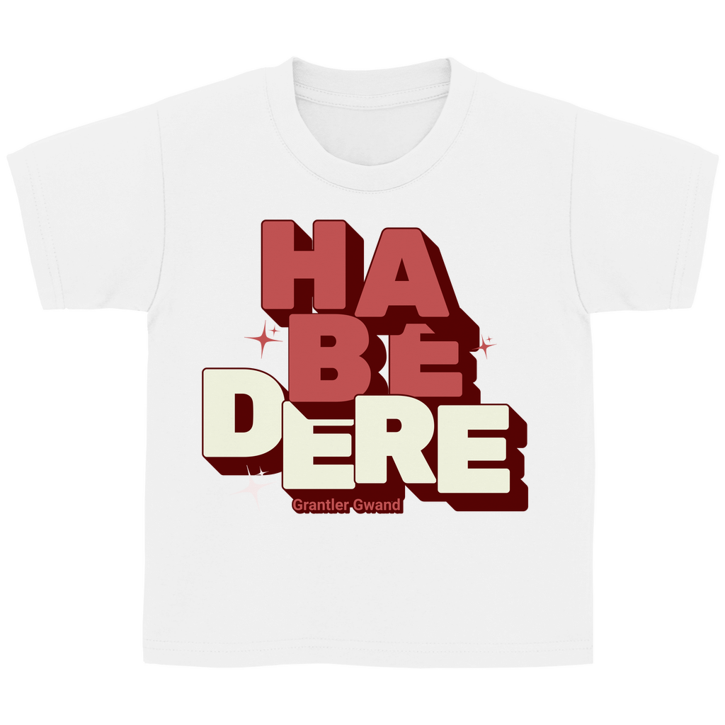 Bayerisches Kinder T-Shirt - Habe dere - rot - Grantler Gwand