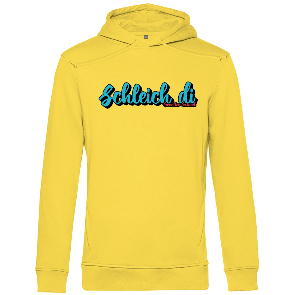 Bayerischer Herren Premium Bio Hoodie Schleich di - hellblau - Grantler Gwand