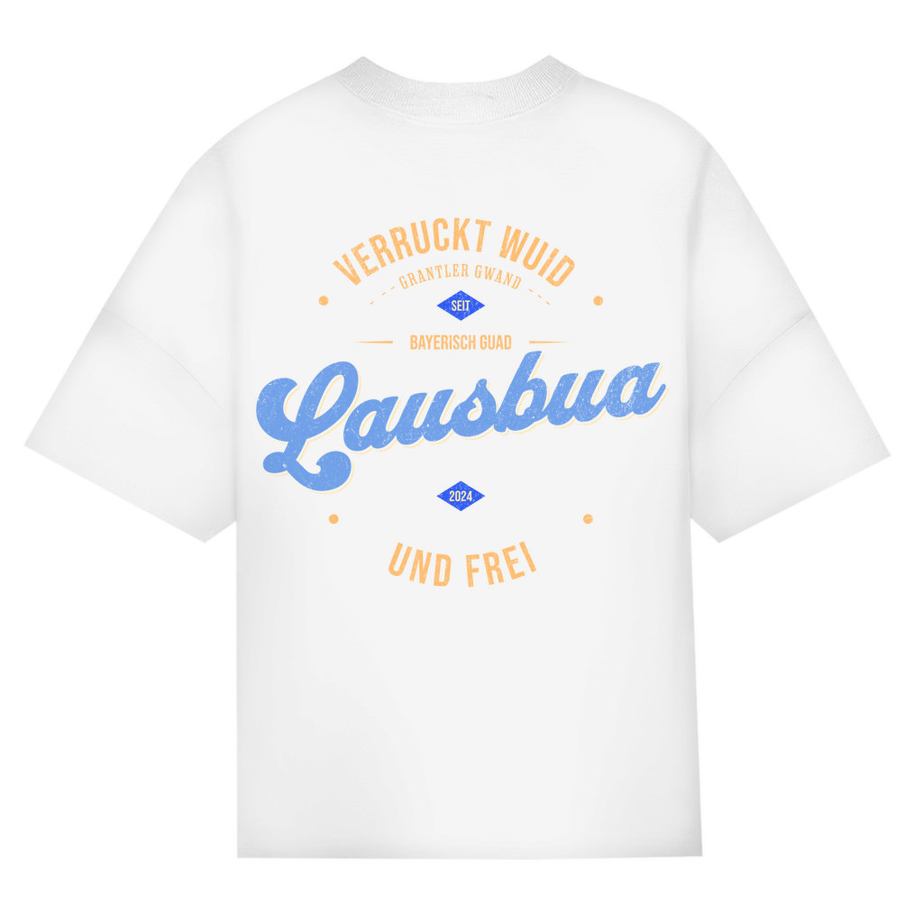 Bayerisches Oversize T-Shirt unisex - Lausbua - Grantler Gwand