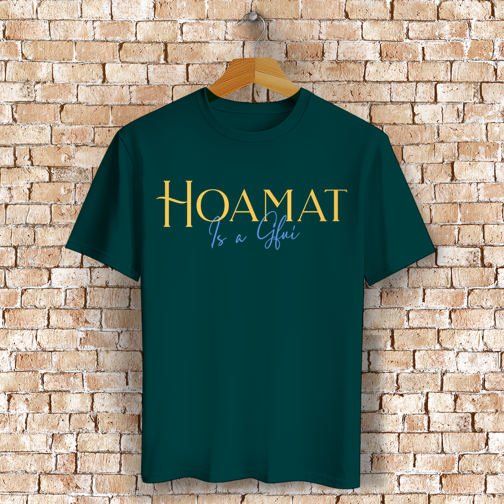 Bayerisches T-Shirt Unisex - Hoamat is a Gfui - Grantler Gwand