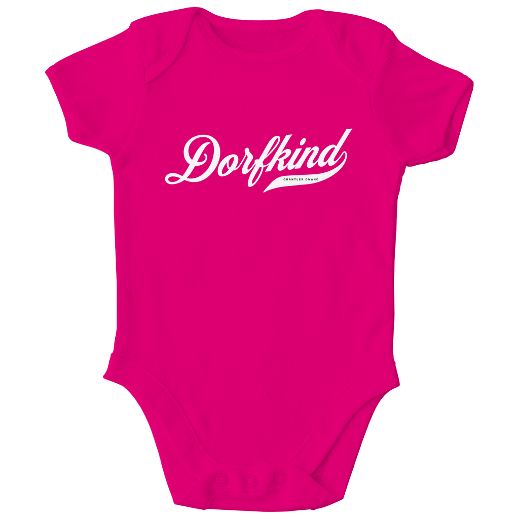 Bayerischer Baby Bio Body Dorfkind - weiß - Grantler Gwand