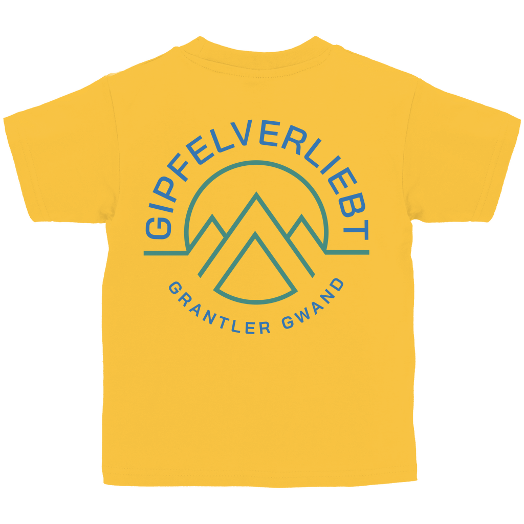 Bayerisches Kinder T-Shirt - Gipfelverliebt - Grantler Gwand