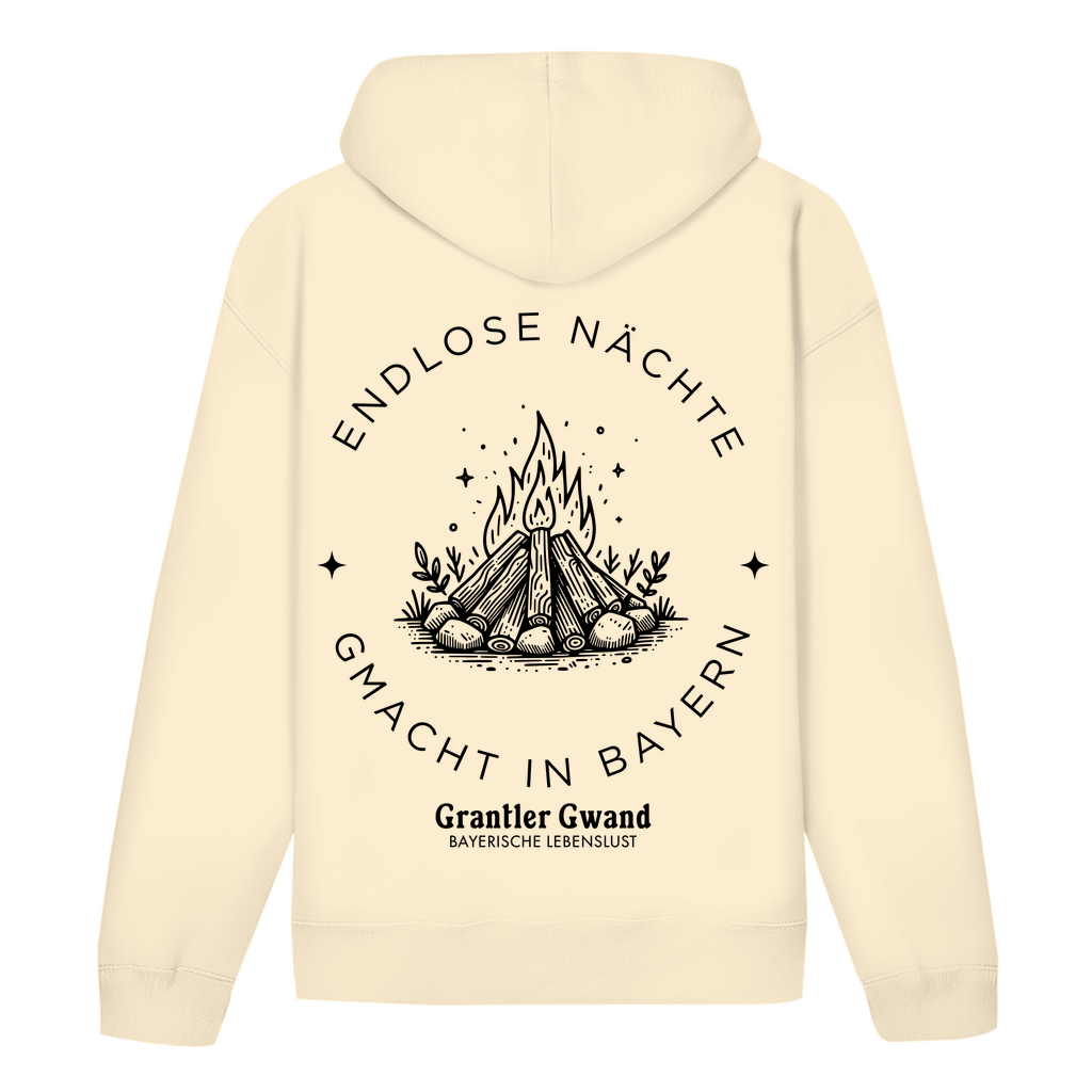 Bayerischer Hoodie Unisex - Endlose Nächte - Gmacht in Bayern - Grantler Gwand