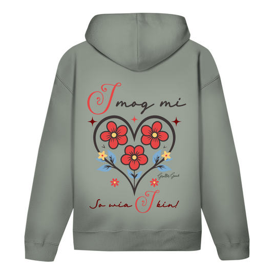 Bayerischer Damen Hoodie - I mog mi - Grantler Gwand