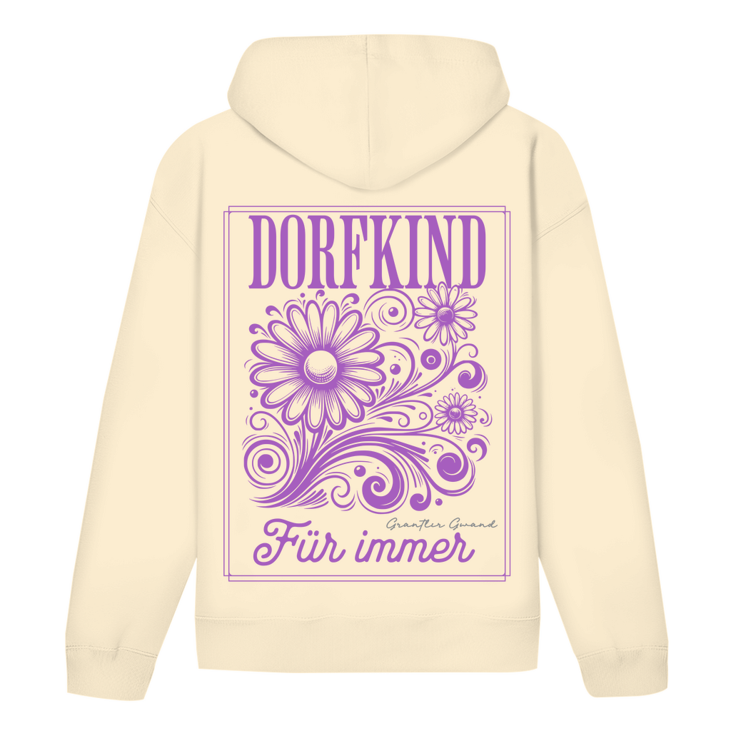 Bayerischer Hoodie Unisex - Dorfkind für immer - Grantler Gwand