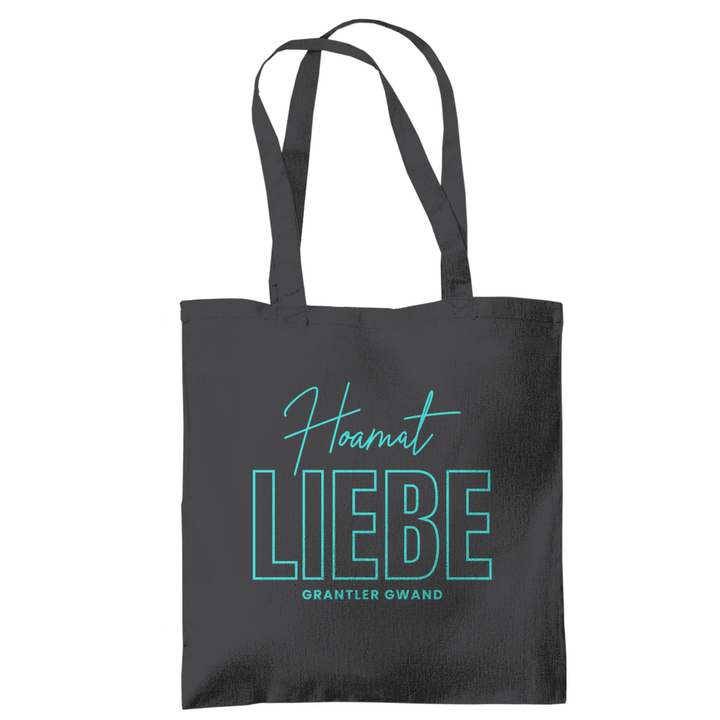 Bayerische Tragetasche Hoamat Liebe - Mint - Grantler Gwand