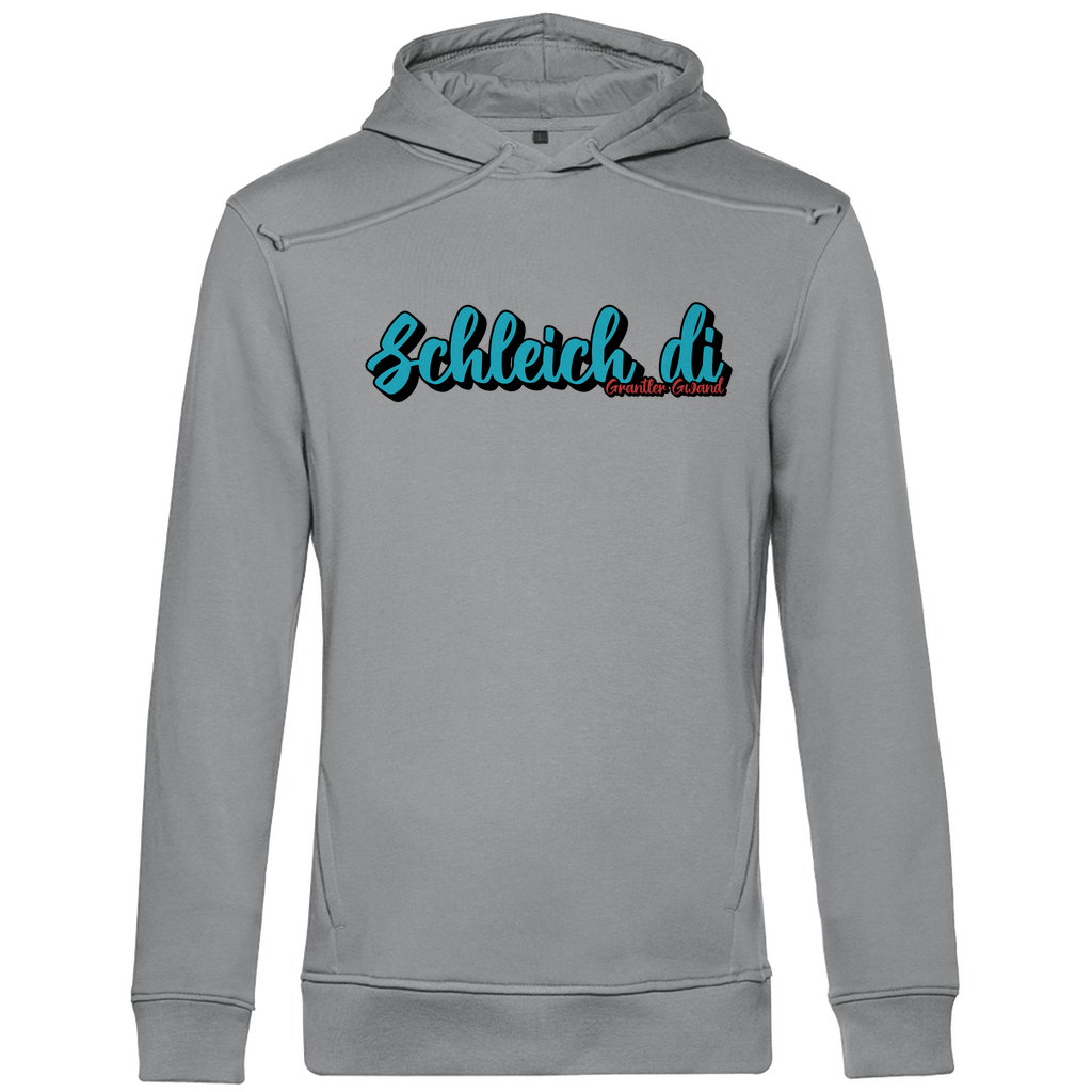 Bayerischer Herren Premium Bio Hoodie Schleich di - hellblau - Grantler Gwand