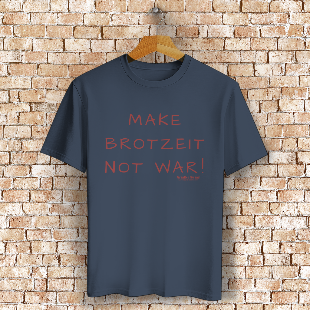 Bayerisches T-Shirt Unisex -  Make Brotzeit - Grantler Gwand
