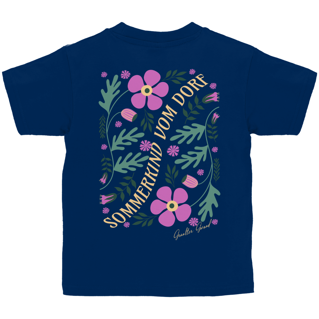 Bayerisches Kinder T-Shirt - Sommerkind vom Dorf - Grantler Gwand