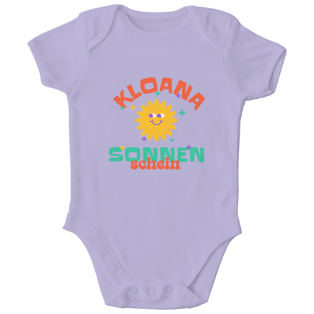 Bayerischer Bio Baby Body Kloana Sonnenschein - Grantler Gwand
