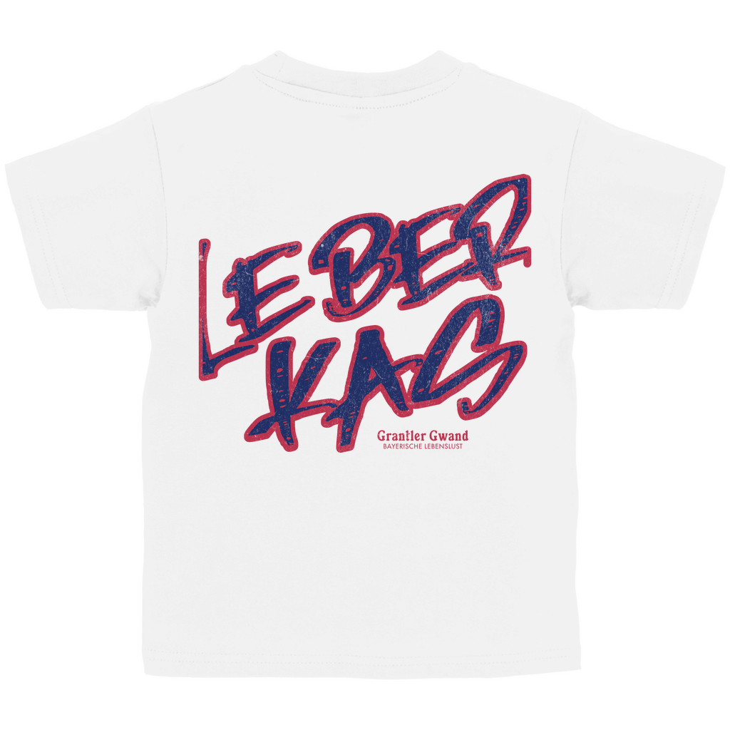 Bayerisches Kinder T-Shirt - Leberkas - Grantler Gwand