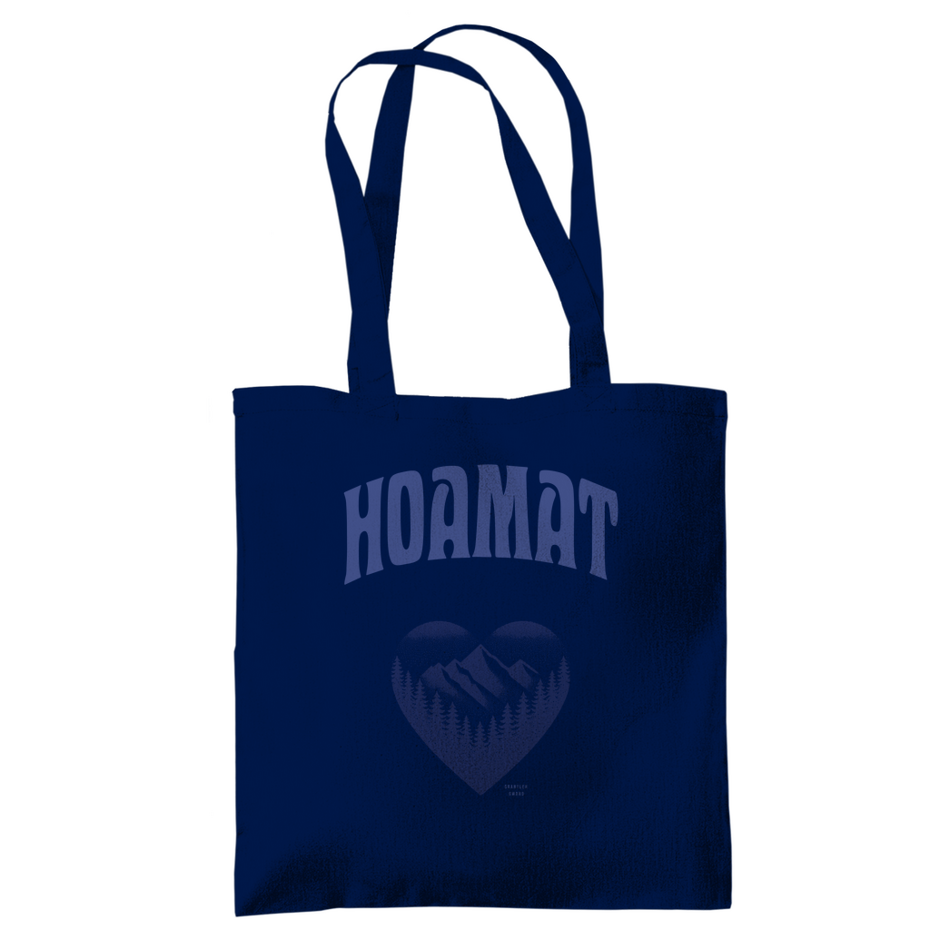 Bayerische Tragetasche Hoamat - blau - Grantler Gwand