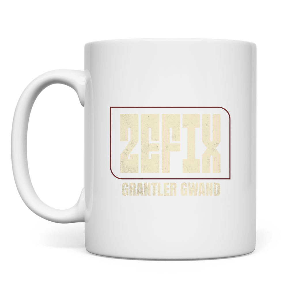 bayerische Tasse Zefix - Gold - Grantler Gwand