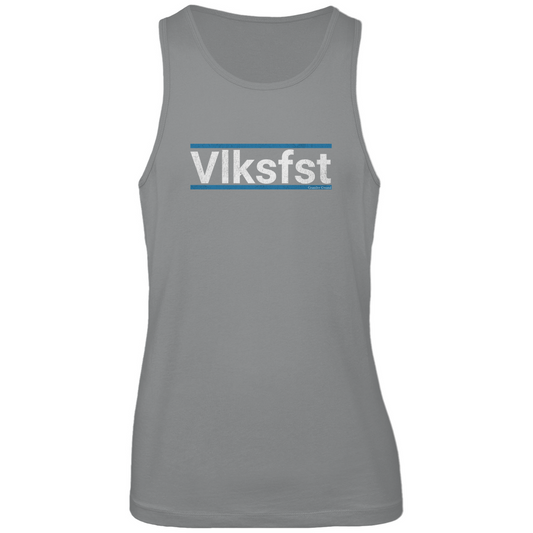 Bayerisches Herren Premium Tank Top Vlksfst - blau/weiß - Grantler Gwand