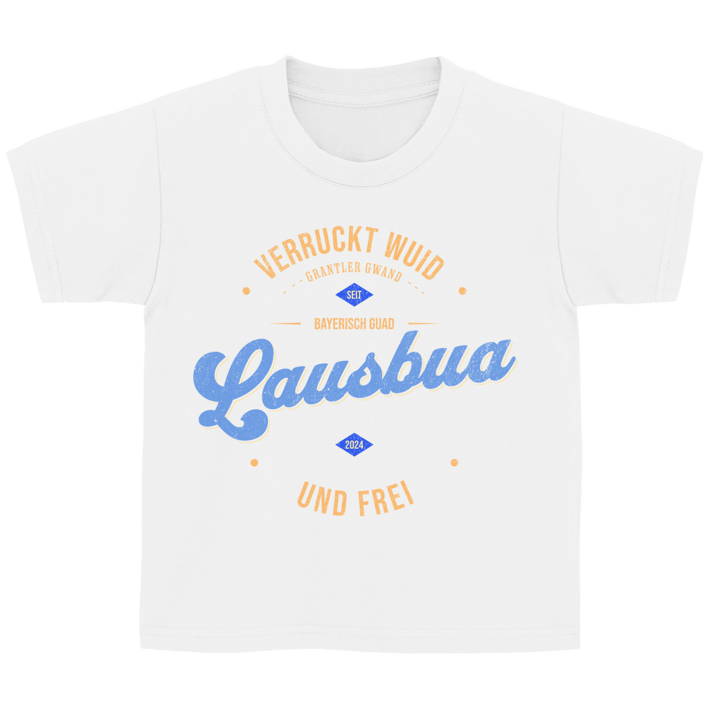 Bayerisches Kinder T-Shirt - Lausbua - Grantler Gwand
