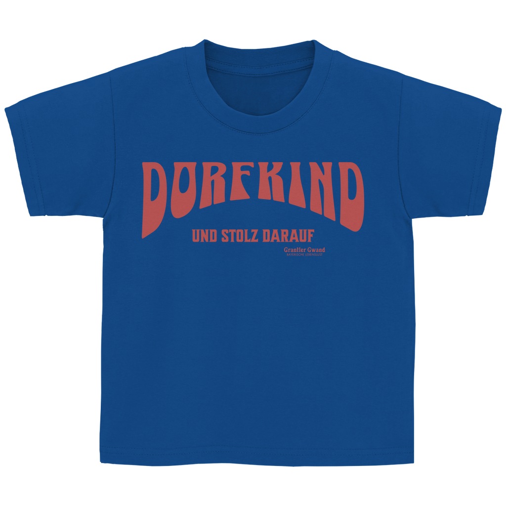 Bayerisches Kinder T-Shirt - Dorfkind - Grantler Gwand