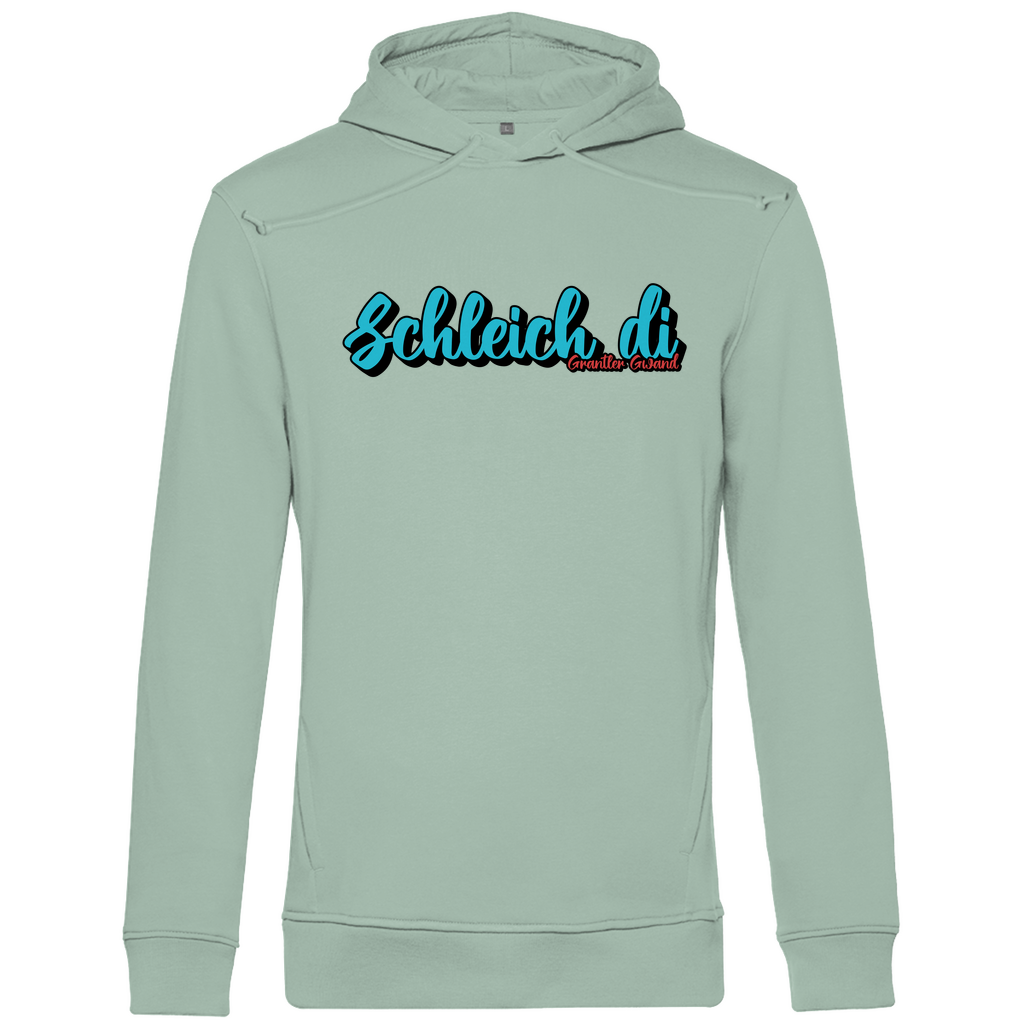 Bayerischer Herren Premium Bio Hoodie Schleich di - hellblau - Grantler Gwand
