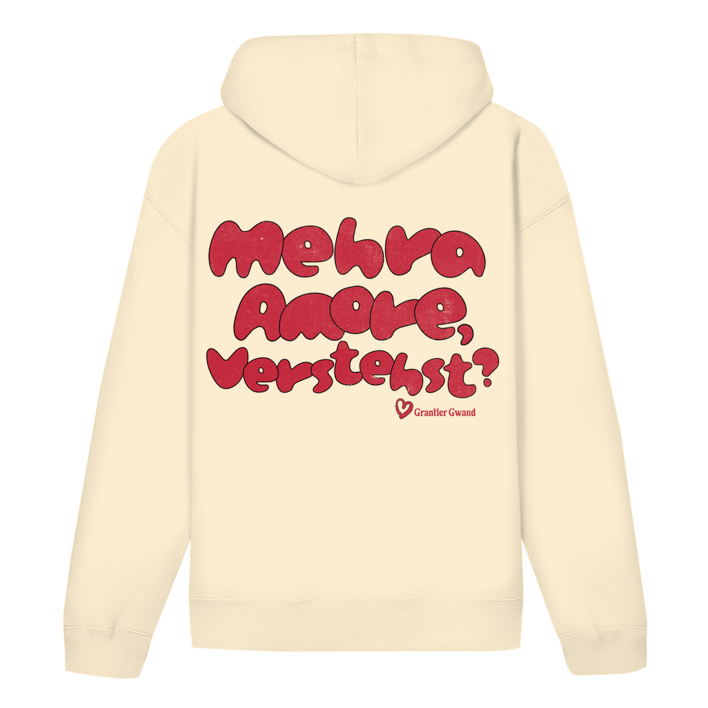 Bayerischer Hoodie Unisex - Mehra Amore, Verstehst? - Grantler Gwand