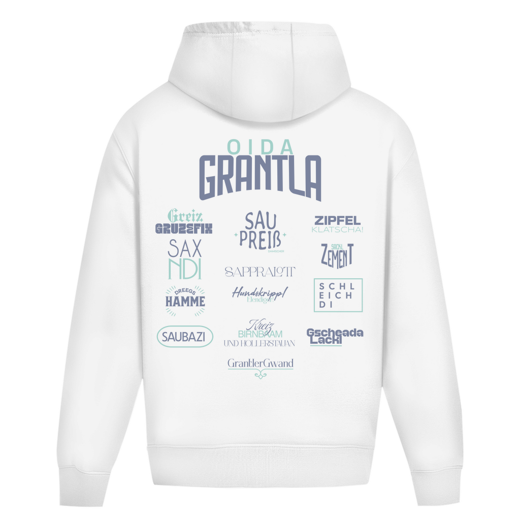Bayerischer Heavy Oversize Hoodie Unisex - Oida Grantla - Grantler Gwand