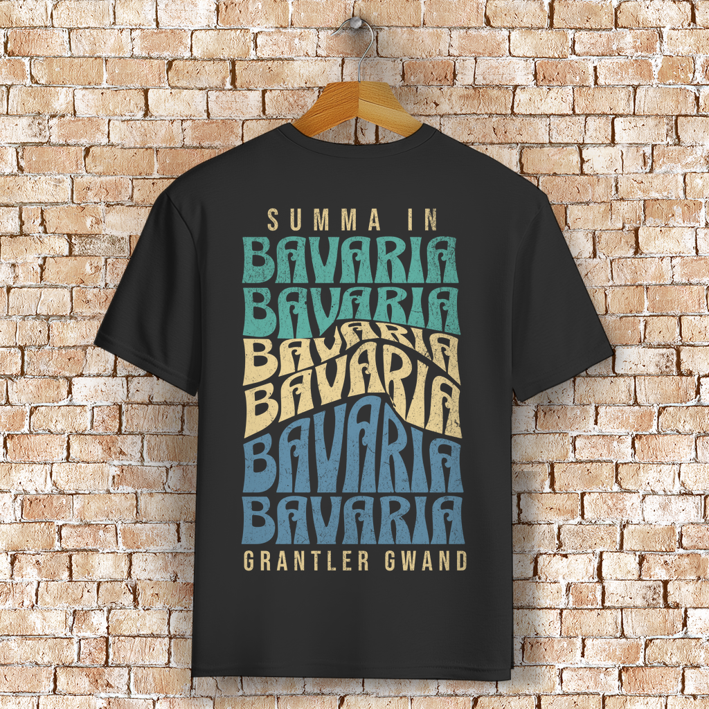 Bayerisches T-Shirt Unisex - Summa in Bavaria - Grantler Gwand
