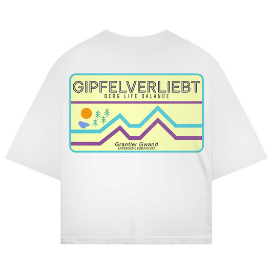 Bayerisches Oversize T-Shirt Unisex - Gipfelverliebt - Grantler Gwand