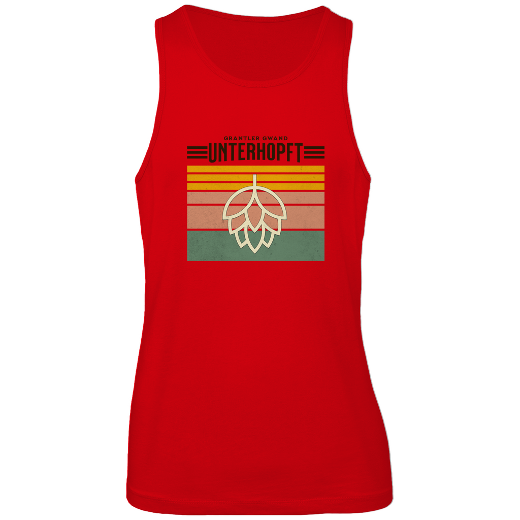 Bayerisches Herren Premium Tank Top Unterhopft - schwarz - Grantler Gwand