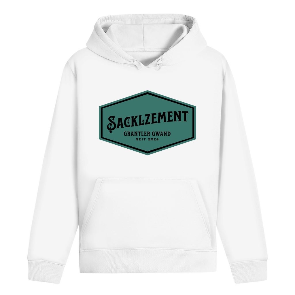 Bayerischer Hoodie Unisex - Sacklzement - Grün - Grantler Gwand