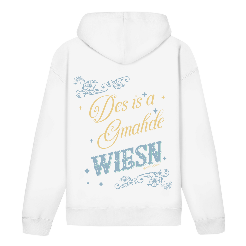 Bayerischer Damen Hoodie - Des is a gmahde Wiesn - Grantler Gwand